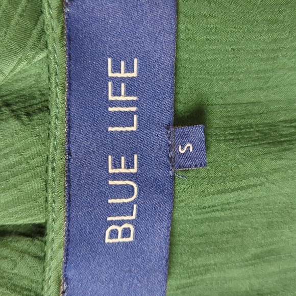 Blue Life Wrap Mini Dress - Picture 10 of 11